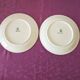 Pair of flat plates, Keller Keramik