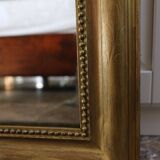 Miroir Louis Philippe feuille d'or