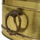 Large Oval Brass Planter Vintage XL Cachepot 41cm