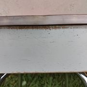 Vintage storage stool