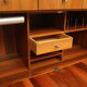 1970s secretary in walnut, Domicil Furnitures Denmark