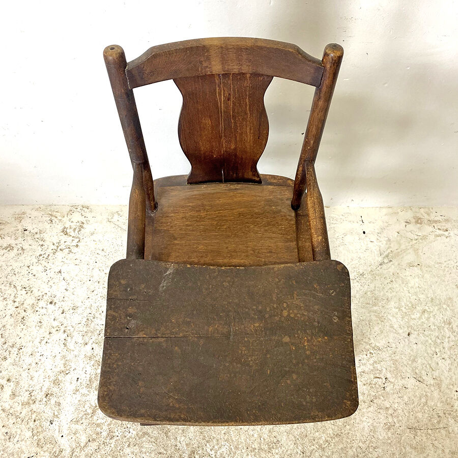 Chaise bébé vintage 1950