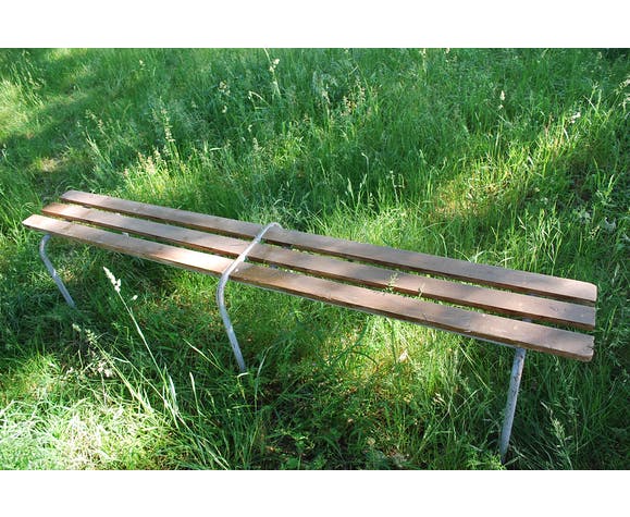 Three school benches