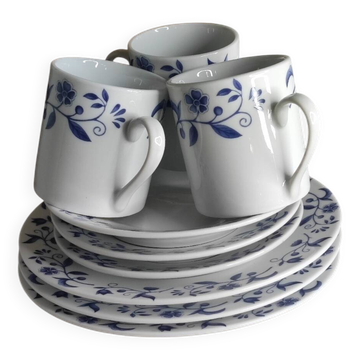 Ensemble à café en porcelaine fine