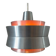 Midcentury Pendant Designed by Carl Thore, Sweden, 1960s