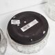 Lot de 3 plafonniers en verre 60
