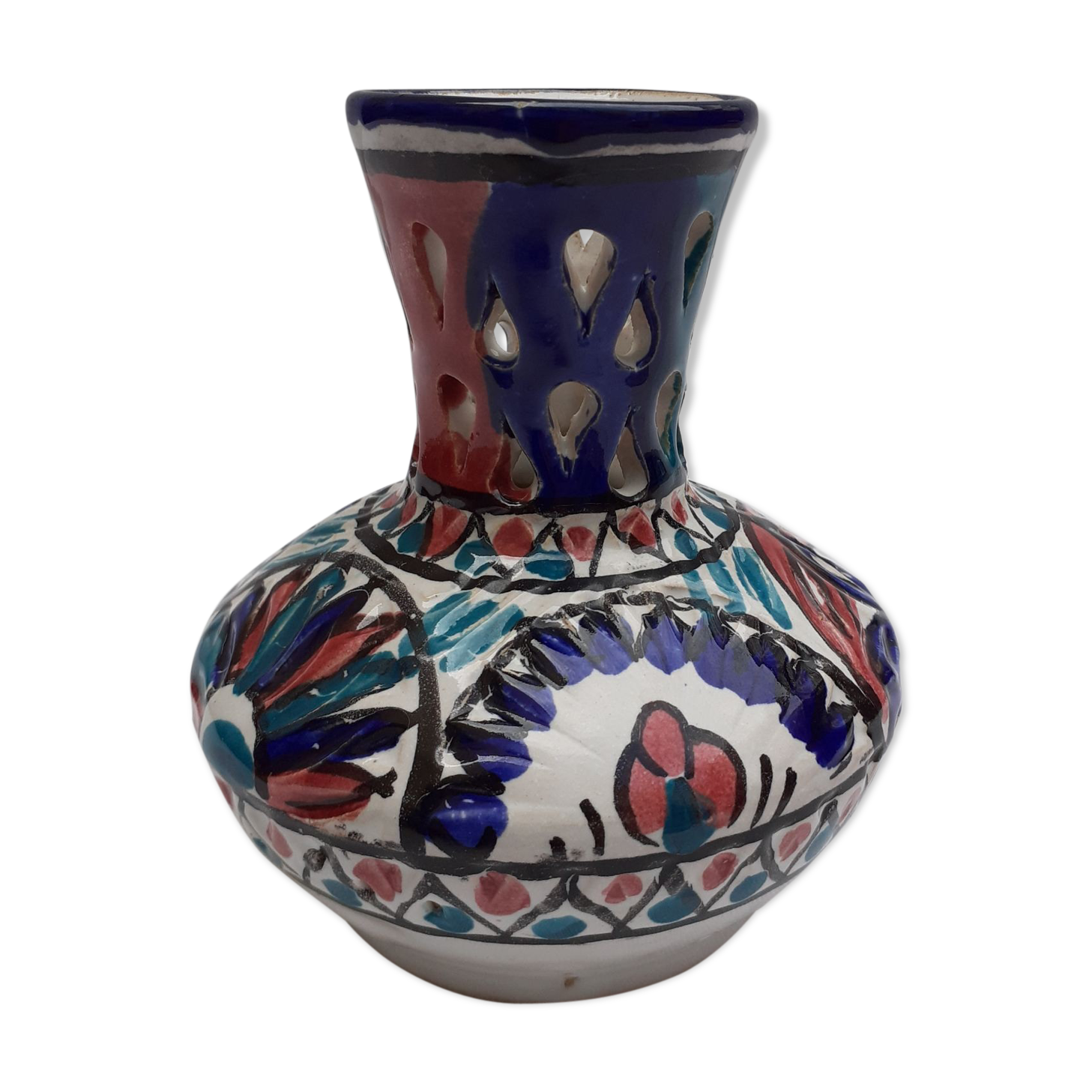 Ethical earthenware vase