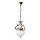 Chiseled glass chandelier