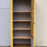 Glass-glazed Parisian wardrobe 1950
