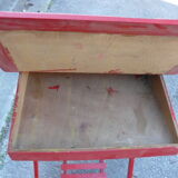 Folding vintage children's desk