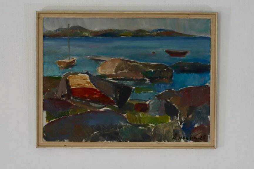 Coastal landscape by B Höglind