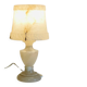 ALABASTER Marble Lamp 1970s