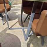 Vintage mosaic table and chairs