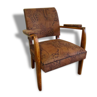 Living room Vintage leather chair