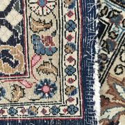 Old Persian Ghoum handmade carpet 207 X 303 cm