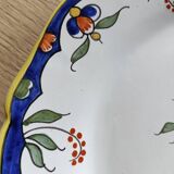 Assiette faïence Desvres signé Géo Martel