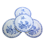 4 Gien flat plates, Chardons service 1