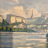 Tableau ancien, Marine signée , années 50/60