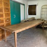 XXL farm table in solid oak