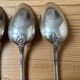 Set of 8 antique silver-plated cutlery pieces
