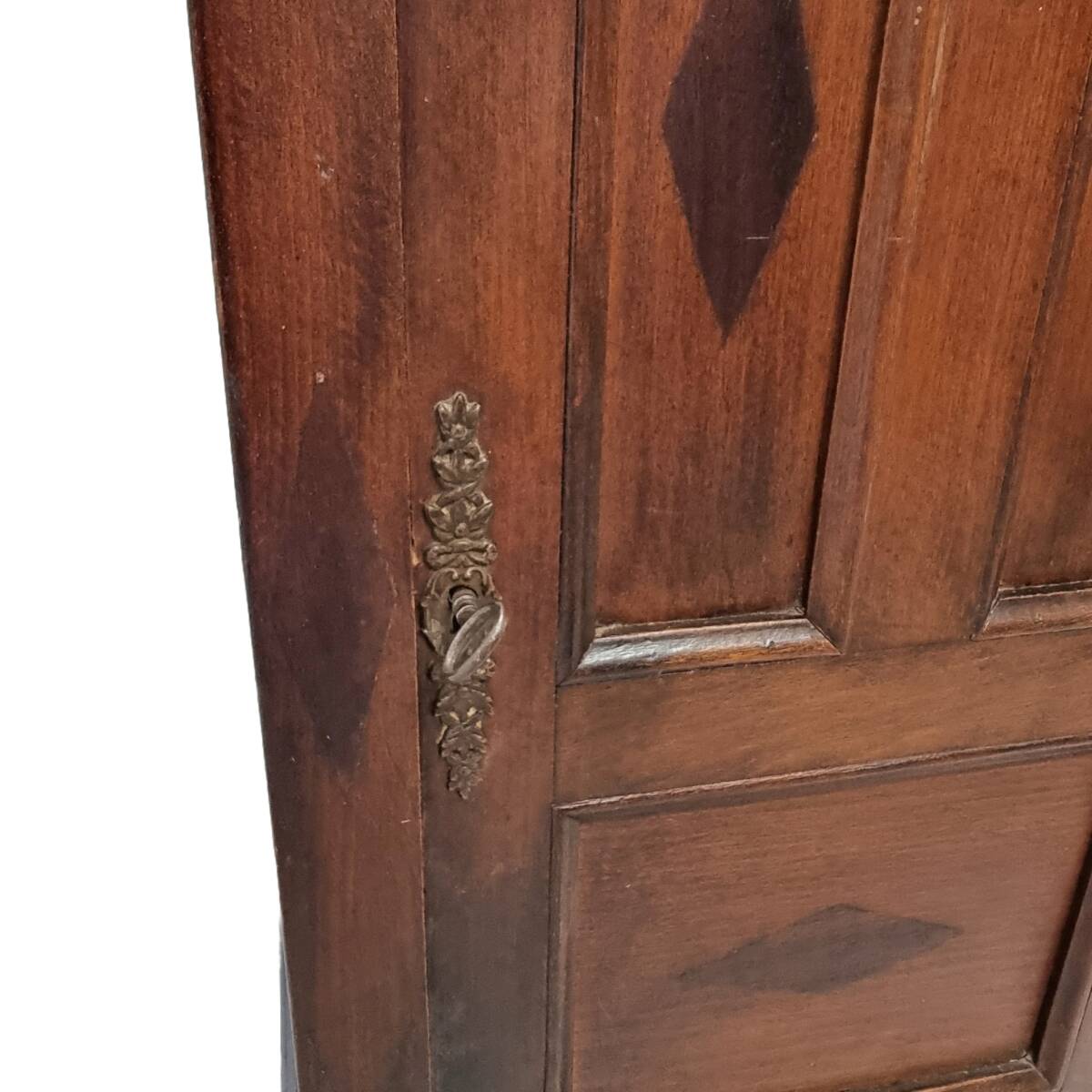 Antique French Mahogany Hanging Cabinet, 1870s