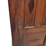 Armoire suspendue ancienne en acajou français, années 1870