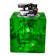 Green ice lighter by Antonio Imperatore, murano glass, Italy, 1970
