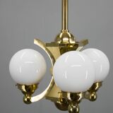 Art Deco Chandelier by Gocar, 1910s, Restored