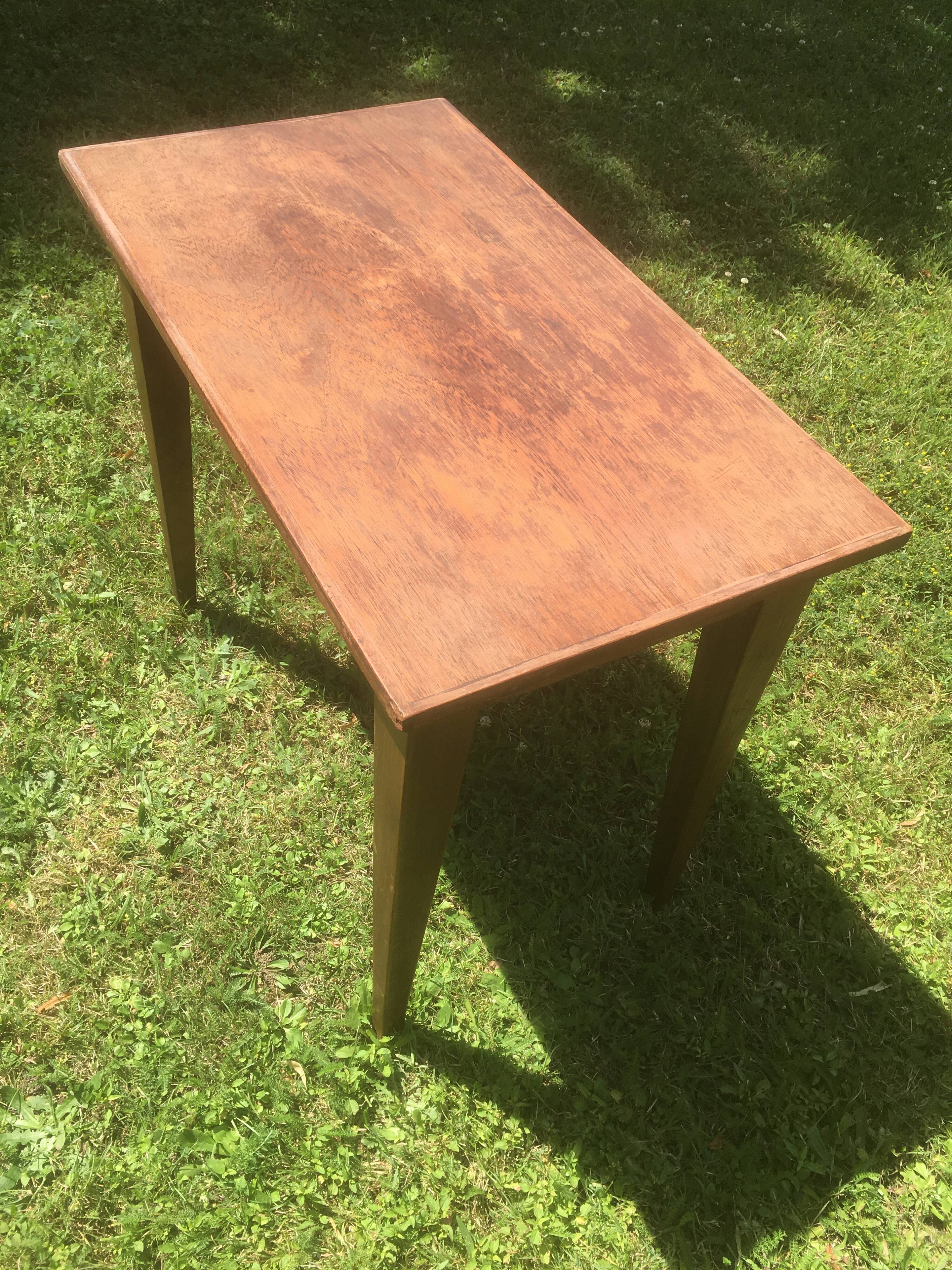 Beech side table