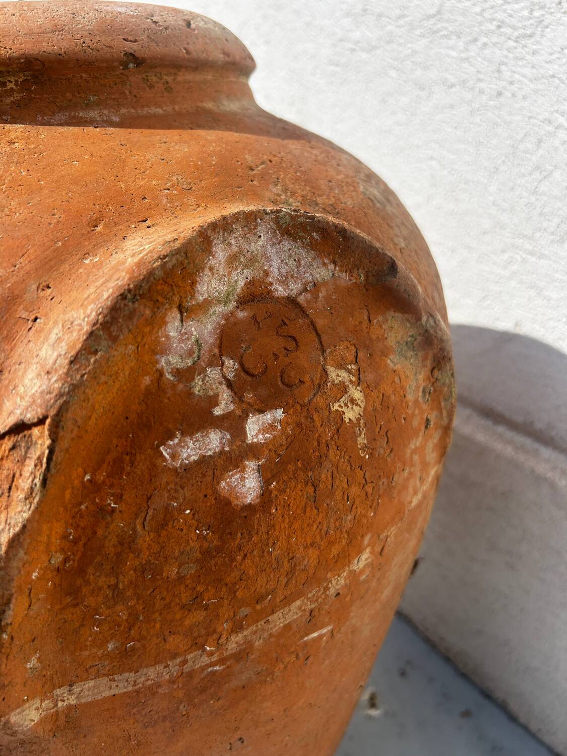 Large Tuscan jar in terracotta – 19th century