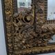Parclose Mirror, Napoleon III Repoussé Brass