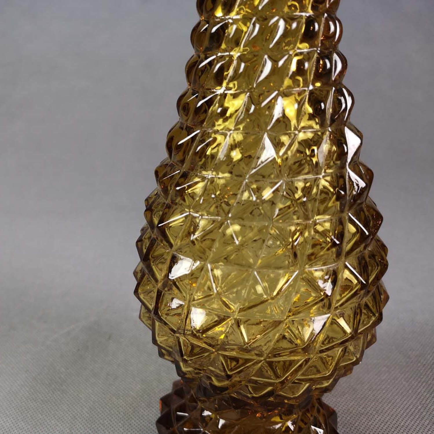 Italian empoli vase empoli diamond tip 30 cm