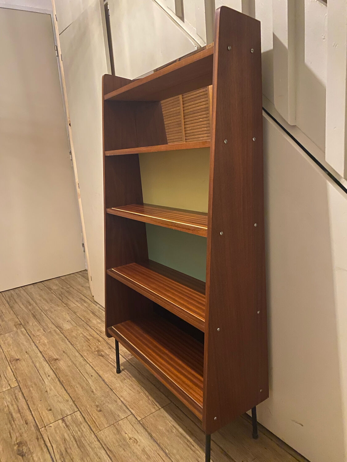 Vintage "Alta" library by Fonteneau, designed by Pierre Guariche.