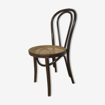 Chaise cannée bistrot