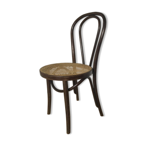 chaise cannée bistrot