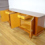 Vintage Mahogany & Cherry Enfilade 1960