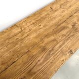 Very large pine trade counter, circa 1920.