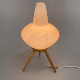 Midcentury Space Age Table Lamp "rocket" by ÚLUV, 1960s