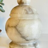 Vintage alabaster stone box