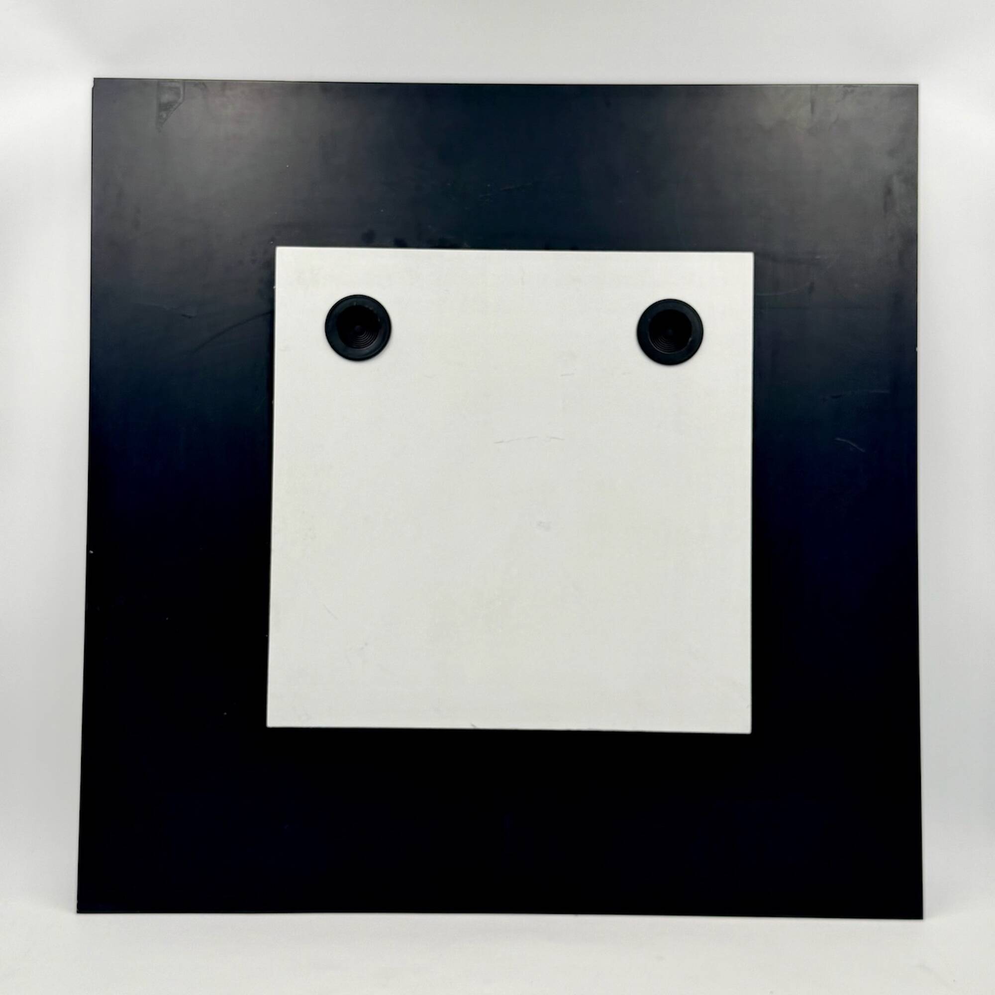 IO typographic mirror by Giuseppe Raimondi, 1970s