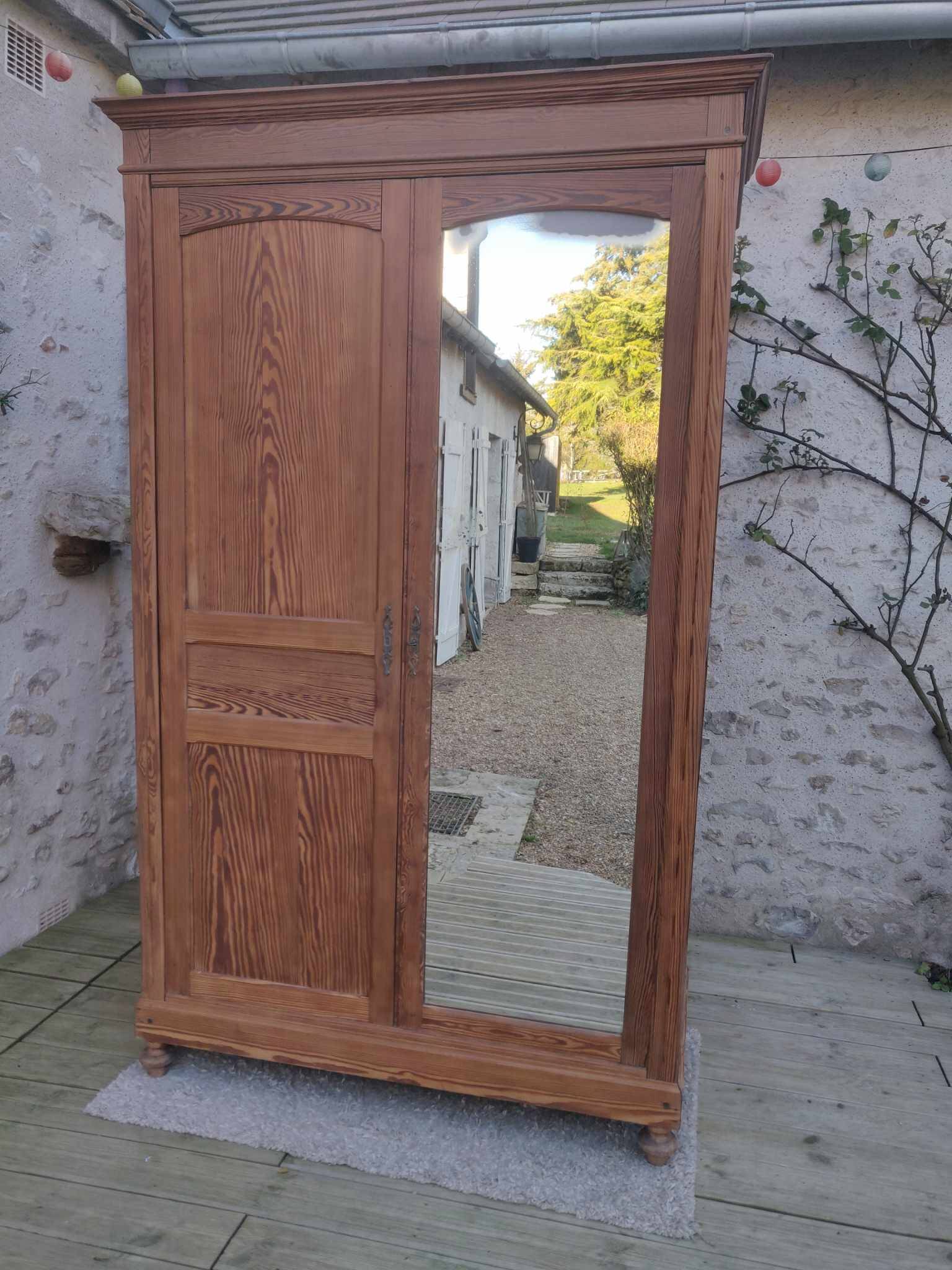 Old removable wardrobe