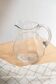 Pichet en verre blanc « Lison »