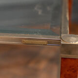 Coffee table with two trays by Pierre Vandel Paris 1980