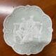 Pair of 2 decorative biscuit plates
