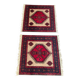 Karadja Louis de Poortere Vintage Rug Duo