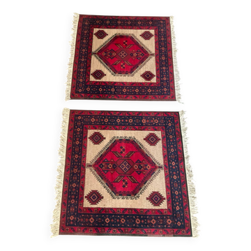 Karadja Louis de Poortere Vintage Rug Duo