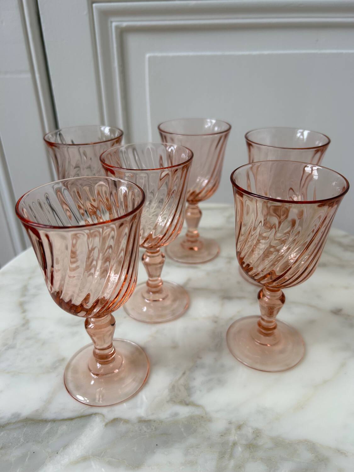 Set of 6 Rosaline wine glasses