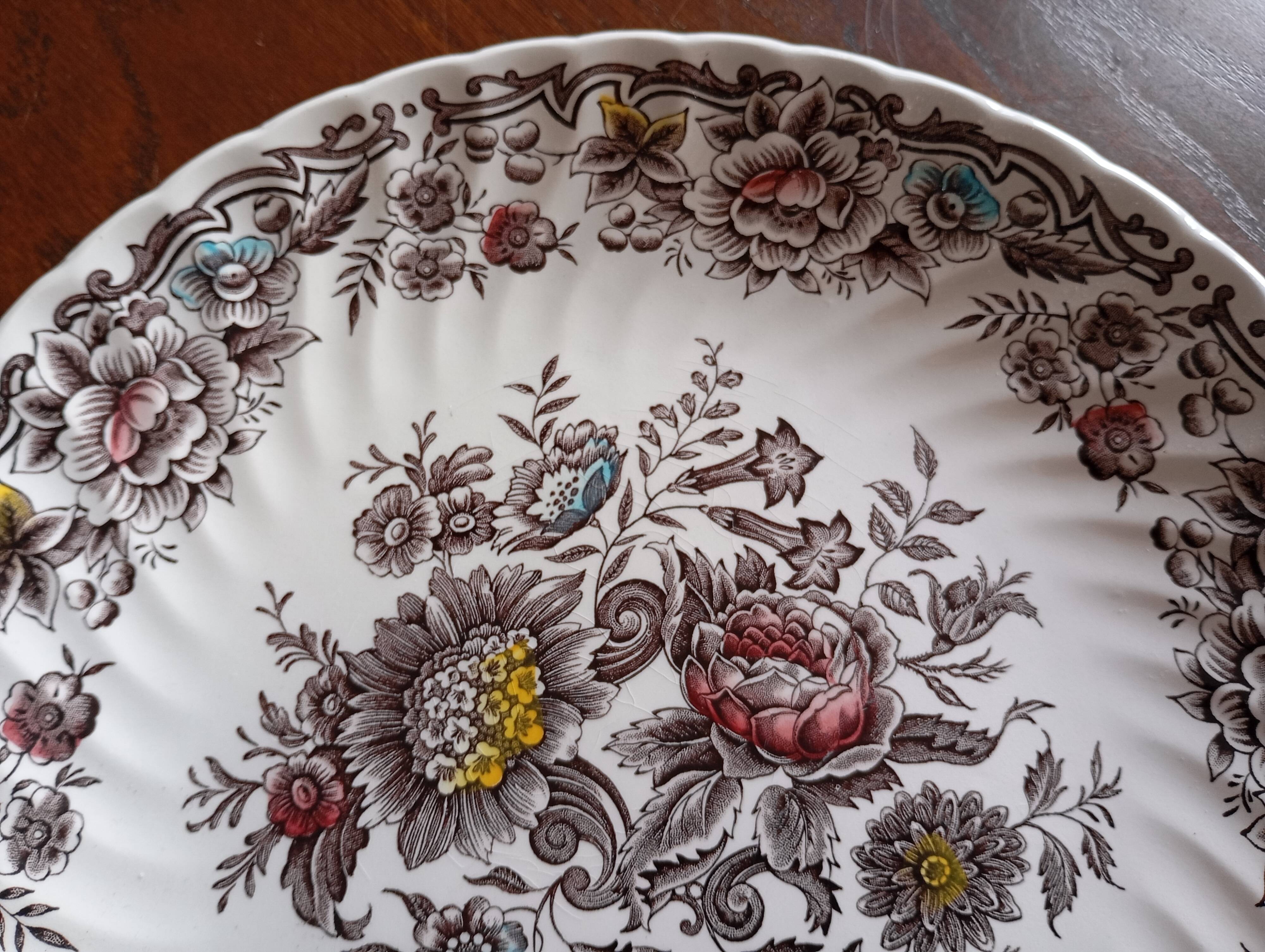 Plat à tarte anglais Ridgway "Clifton"