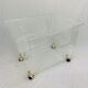Desserte altuglass plexiglass David Lange