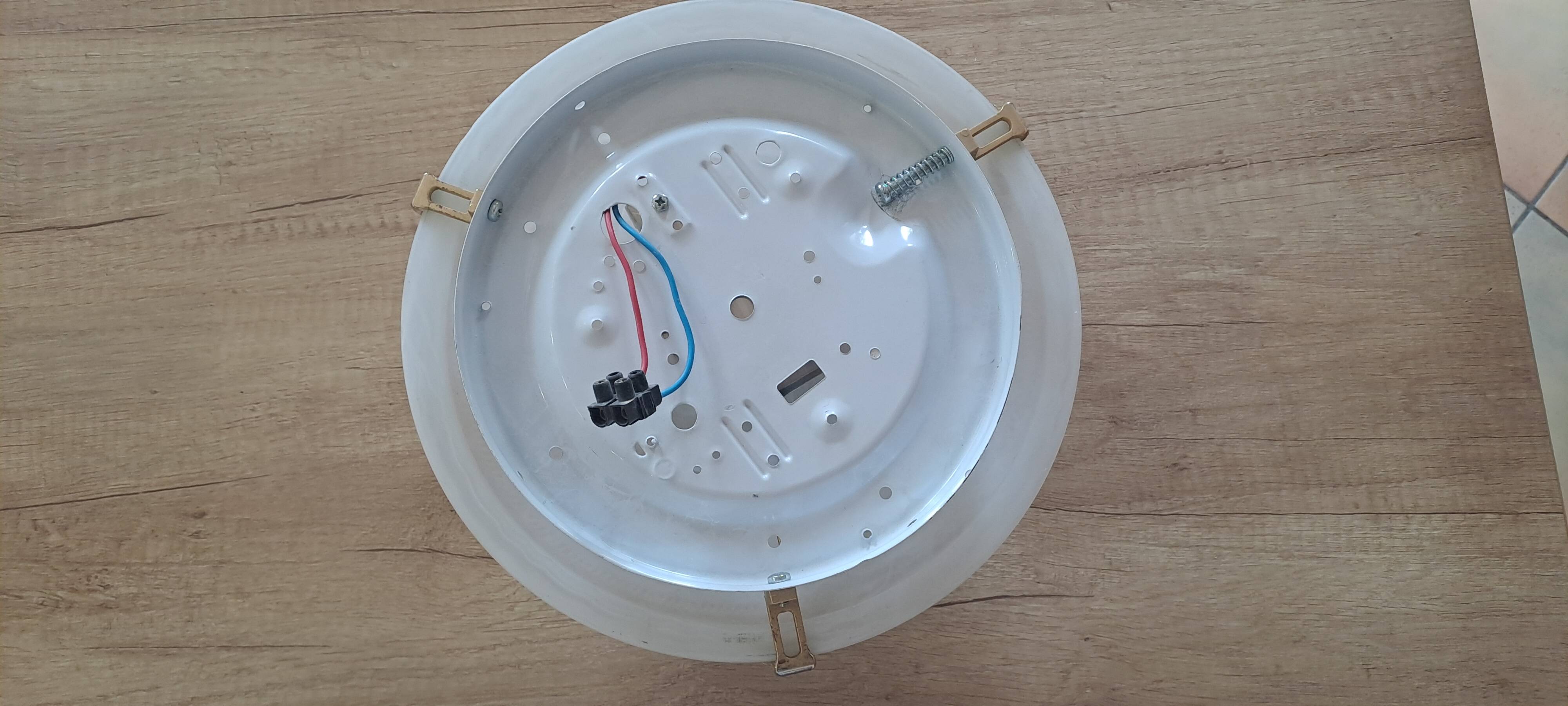 Set of 2 vintage wall/ceiling lights